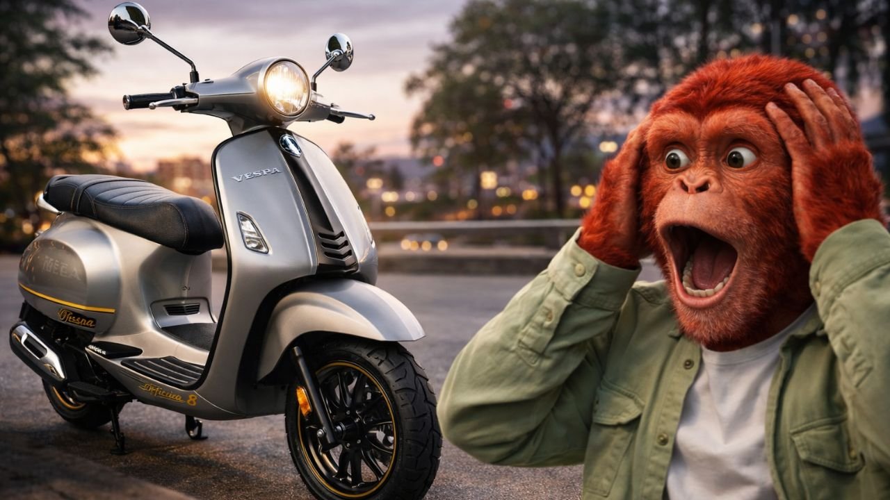 Vespa Officina 8 Scooter Launched